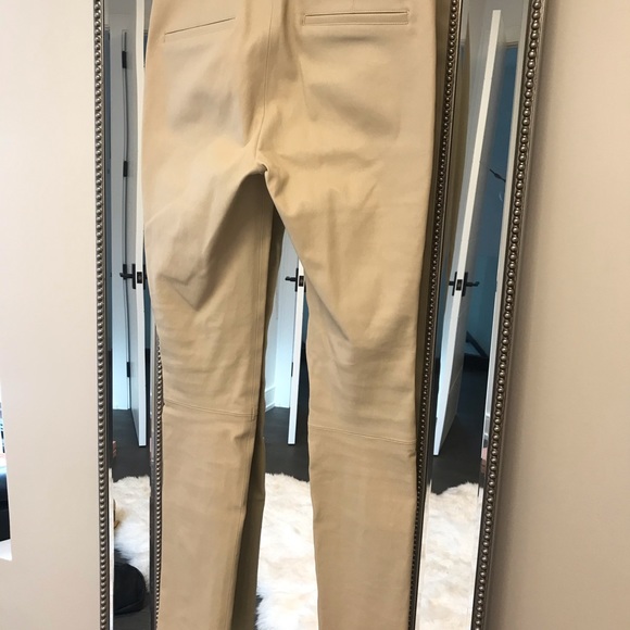 NEW HELMUT LANG LAMBSKIN PANTS - Picture 3 of 8